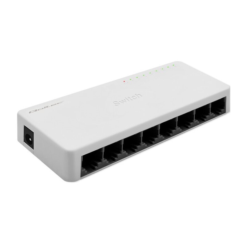 Switch QOLTEC 52246 Fast Ethernet 8 portów
