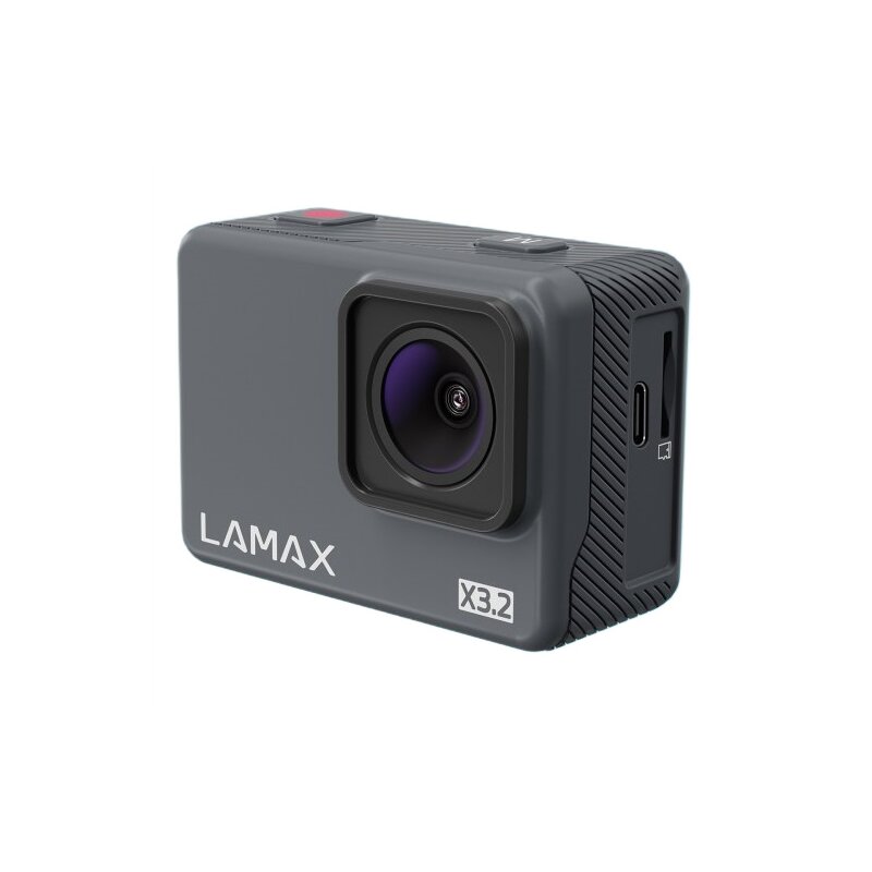 Kamera sportowa LAMAX X3.2 4K/30FPS, stabilizacja MAXsmooth, wodoszczelna do 40m, Wi-Fi, bateria 135 min