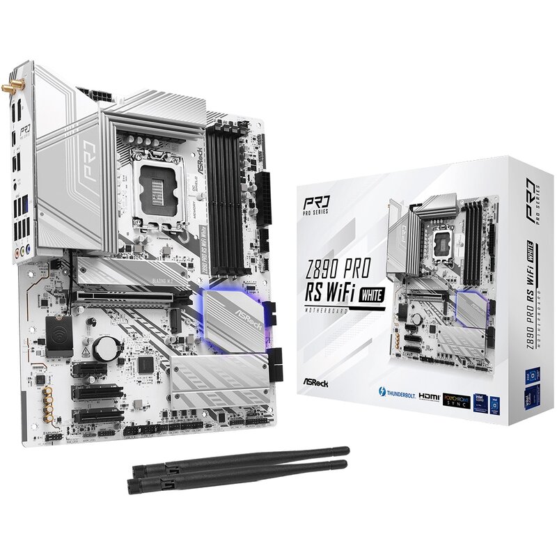 ASRock Płyta główna Z890 PRO RS WIFI WHITE ATX