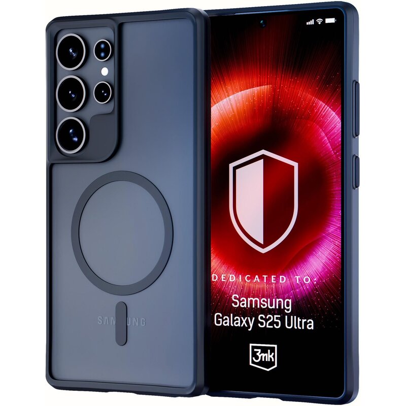 3mk Satin Armor MagCase do Galaxy S25 Ultra Niebieski