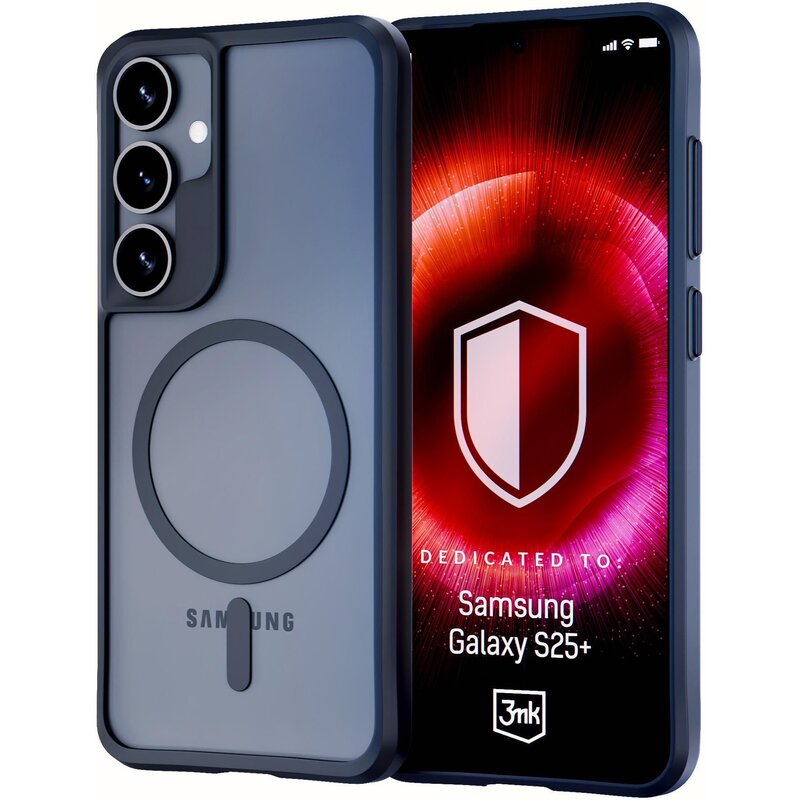 3mk Satin Armor MagCase do Galaxy S25 Plus Niebieski