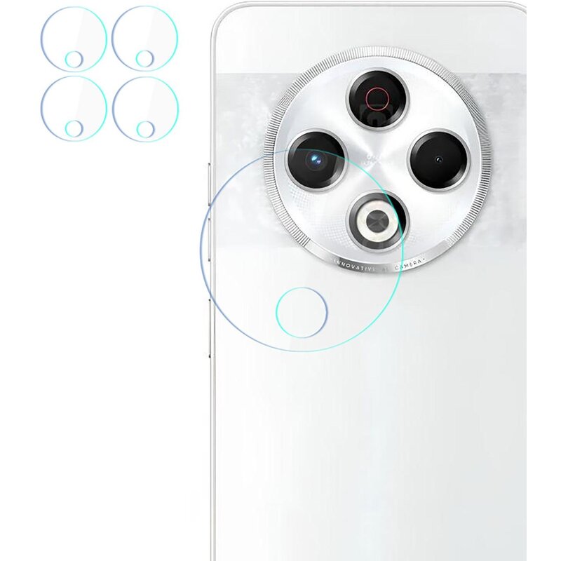 Szkło hybrydowe na obiektyw 3MK Lens Protection do Tecno Spark 30