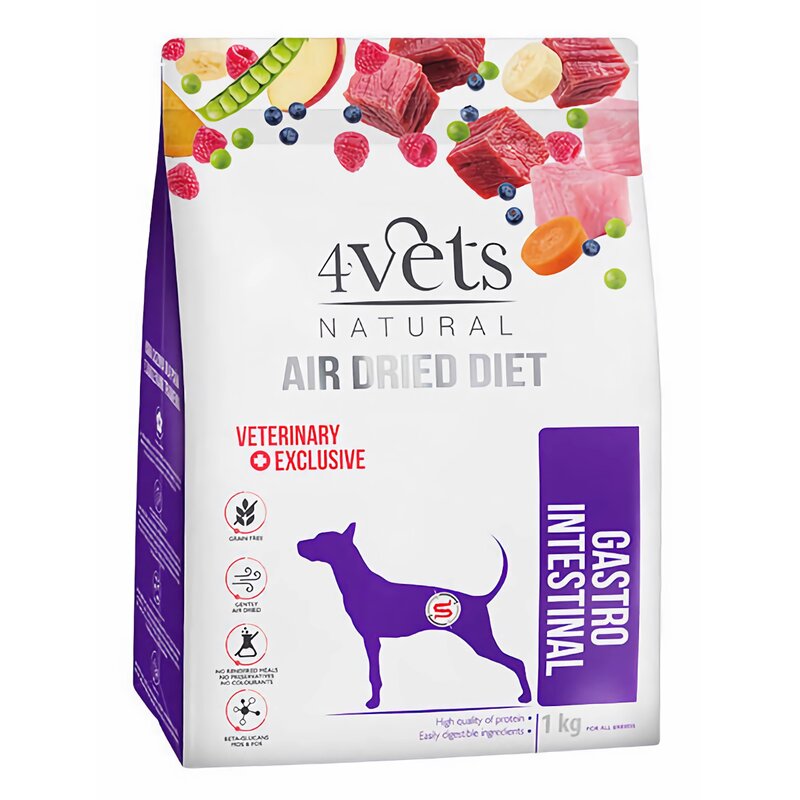 Karma dla psa suszona 4VETS NATURAL Gastro Intestinal 1 kg