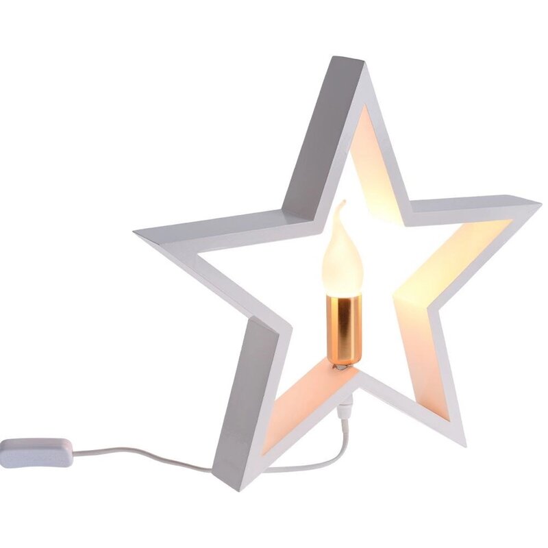 Gwiazda VILDE 839345 34.5 cm Biały