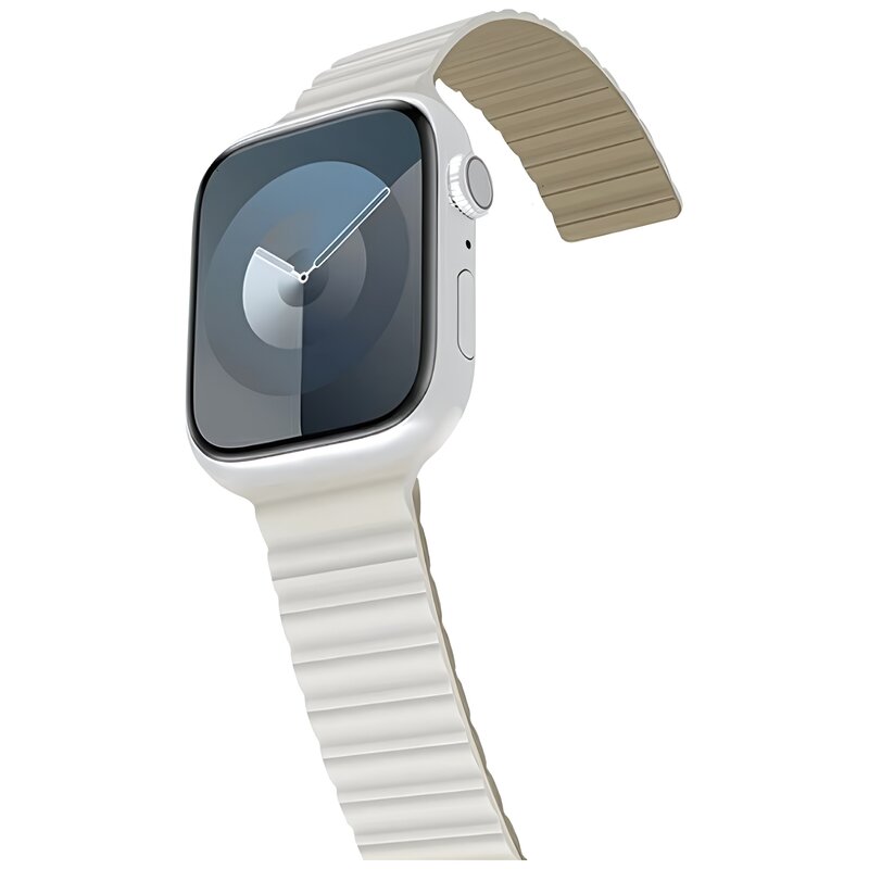 Araree Silicone Link do Apple Watch 38/40/41mm Biało-zielony