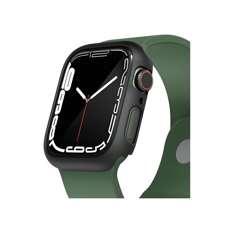 Etui ARAREE Areo do Apple Watch 7/8/9 (41mm) Czarny