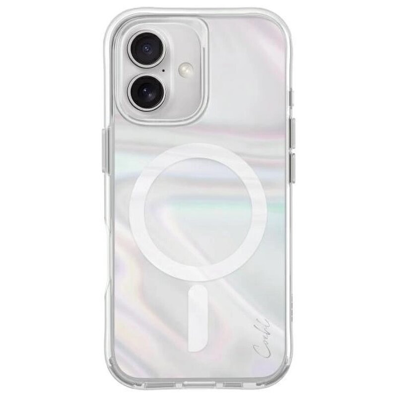Etui UNIQ Coehl Magnetic Charging Savon do Apple iPhone 16 Przezroczysty