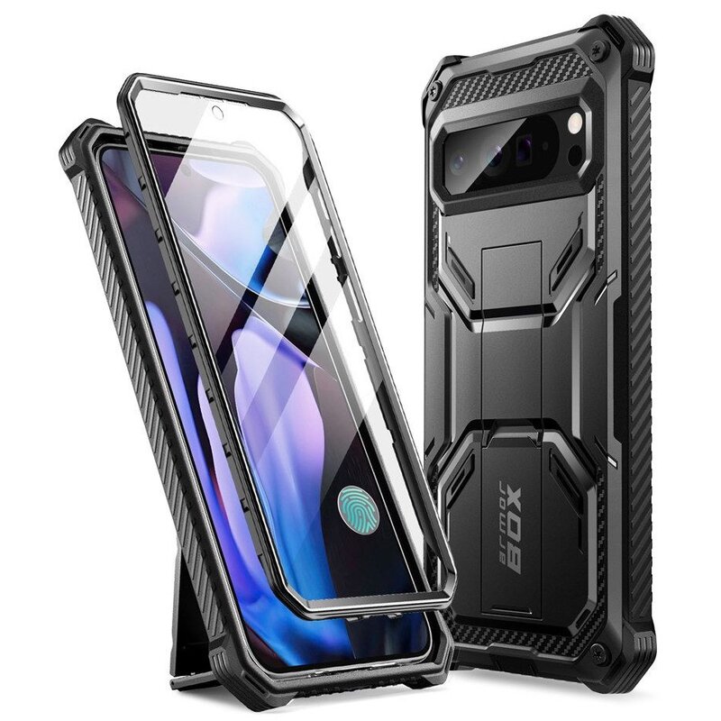 Etui SUPCASE Iblsn ArmorBox do Google Pixel 9 Pro XL Czarny