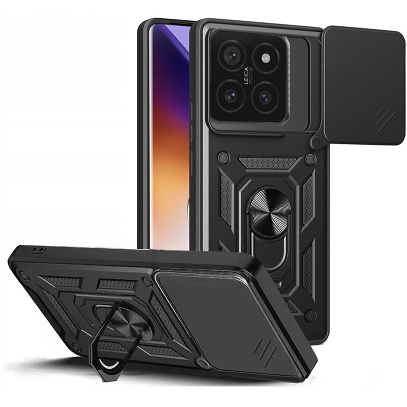 Etui TECH-PROTECT Camshield Pro do Xiaomi 14T Czarny