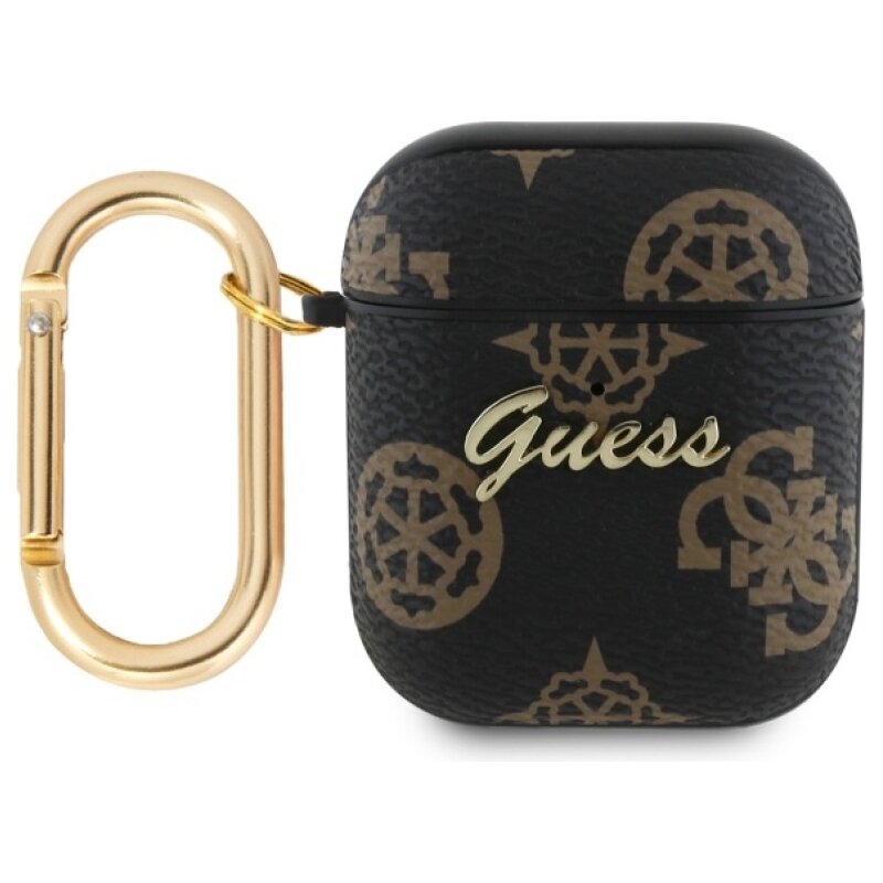 Guess 4G Hook do Apple AirPods 1/2 Czarny