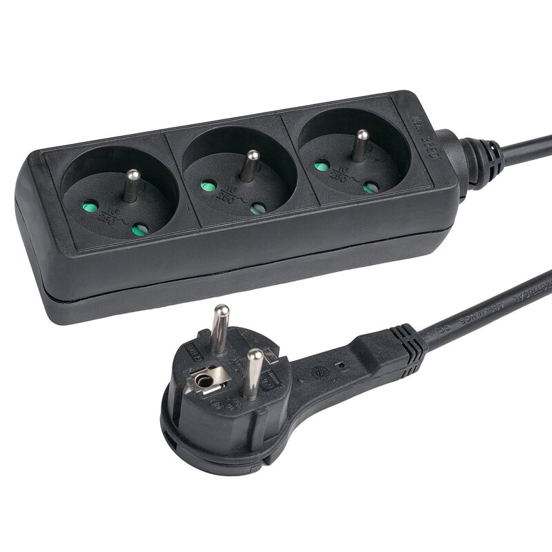 Listwa HAMA Standard P2223743 (3 m) Czarny