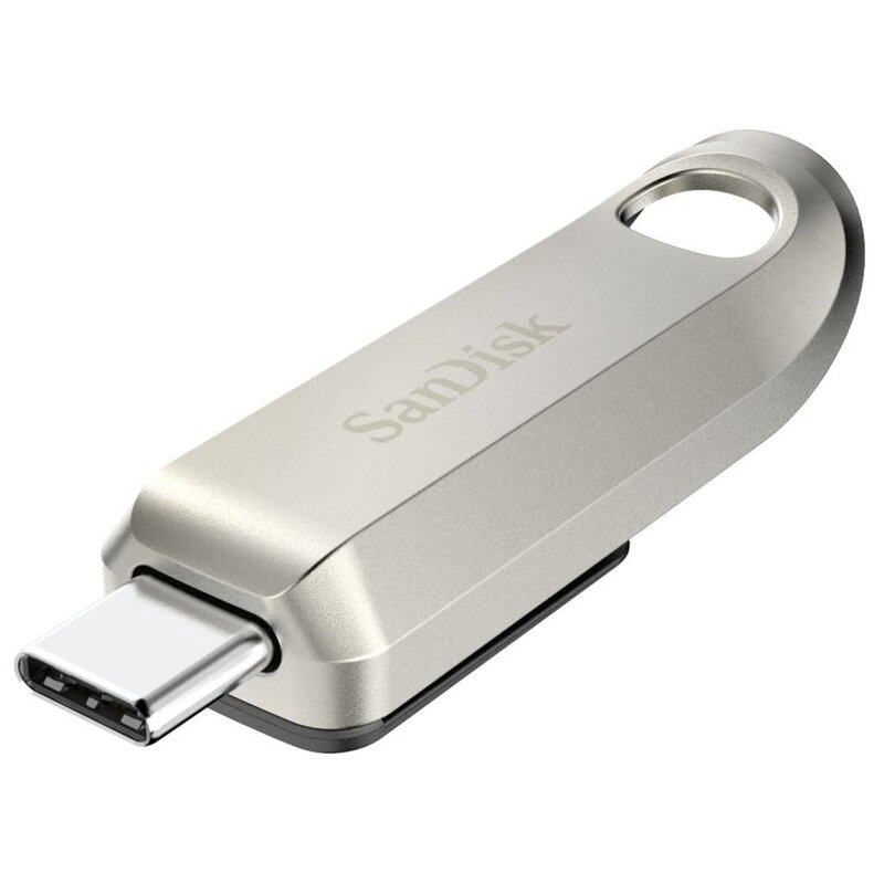 SANDISK Ultra Luxe 512GB USB 3.2 Typ C Srebrny