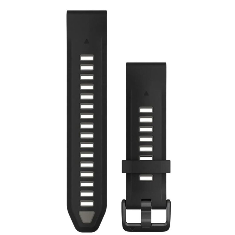 Pasek GARMIN QuickFit 010-13391-00 do koperty 40.42 mm (szerokość paska 20 mm) Czarno-szary