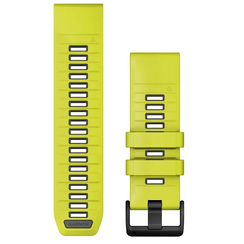 Pasek GARMIN QuickFit 010-13393-08 do koperty 50.51 mm (szerokość paska 26 mm) Żółto-grafitowy
