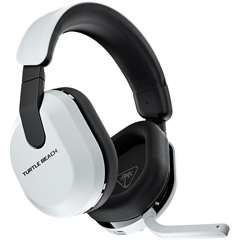 Słuchawki TURTLE BEACH Stealth 600 Gen3 PlayStation Bezprzewodowe, Nauszne, Dźwięk przestrzenny Biało-czarny