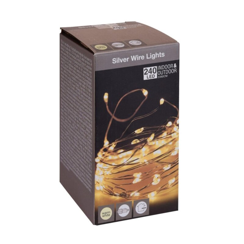 Lampki choinkowe LED CHRISTMAS DECORATION 725500 23.9 m Bateryjne