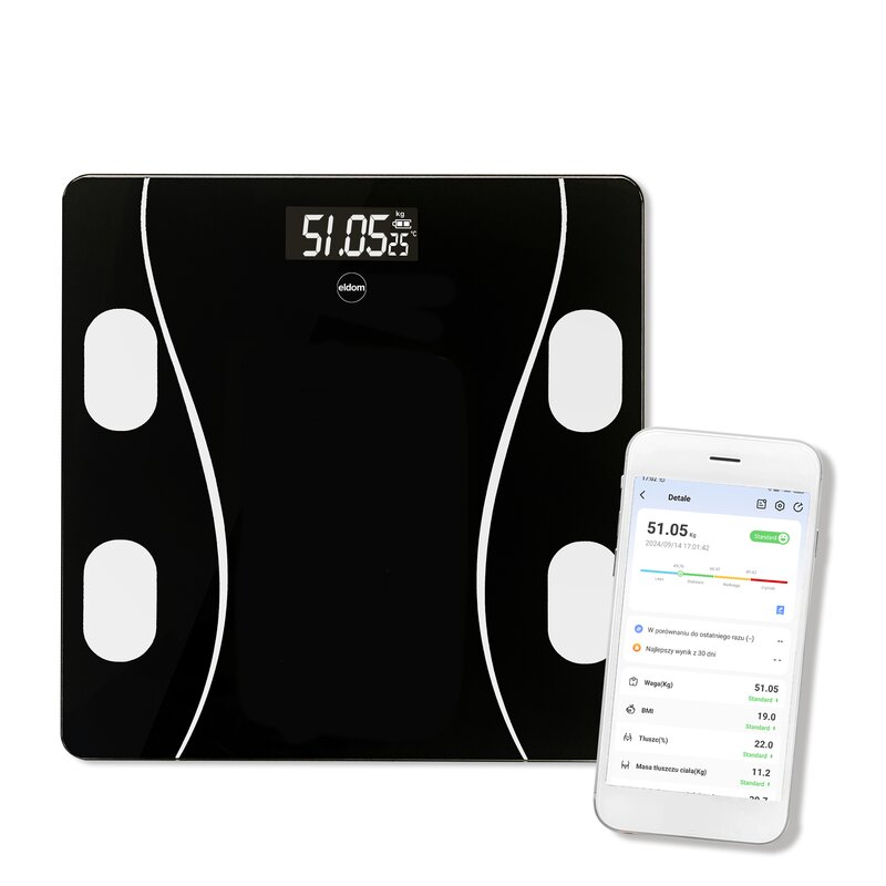 Waga łazienkowa ELDOM TWO610 Iliie