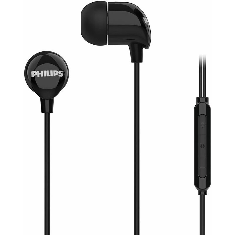 Słuchawki dokanałowe PHILIPS TAE2146BK/00 Czarny