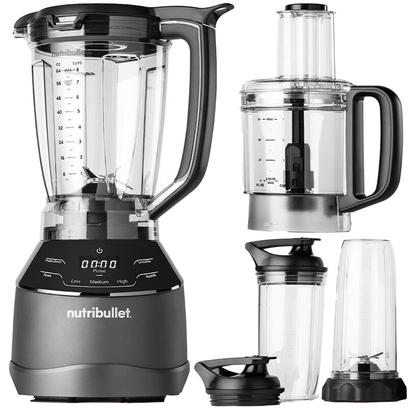 Blender kielichowy NUTRIBULLET Triple Prep System NBF580 Czarny