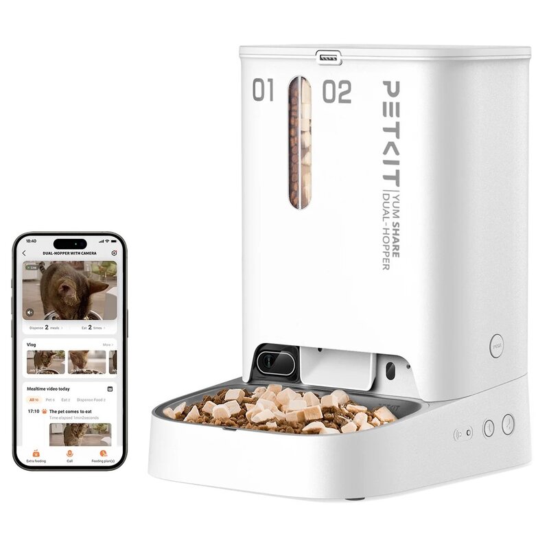 Dozownik karmy automatyczny PETKIT Yumshare Dual Hopper