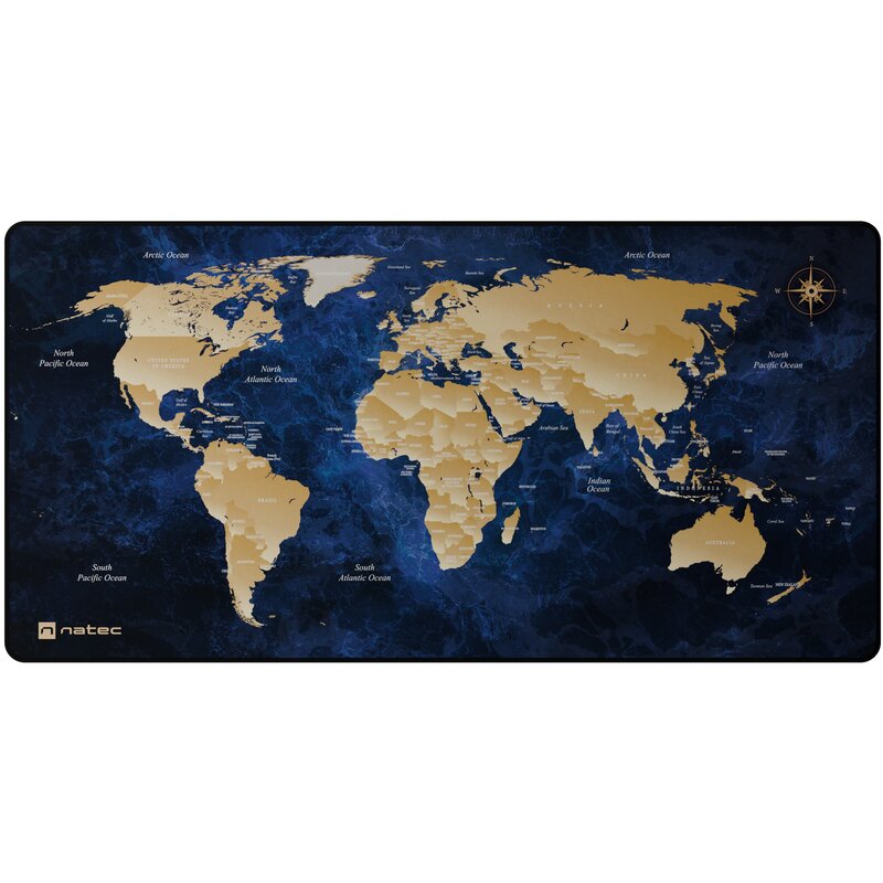Podkładka NATEC World Deep Blue XL