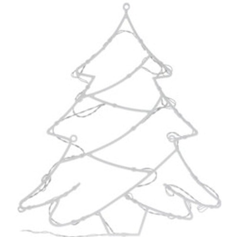 Choinka dekoracyjna LED CHRISTMAS DECORATION 1065755 41 cm