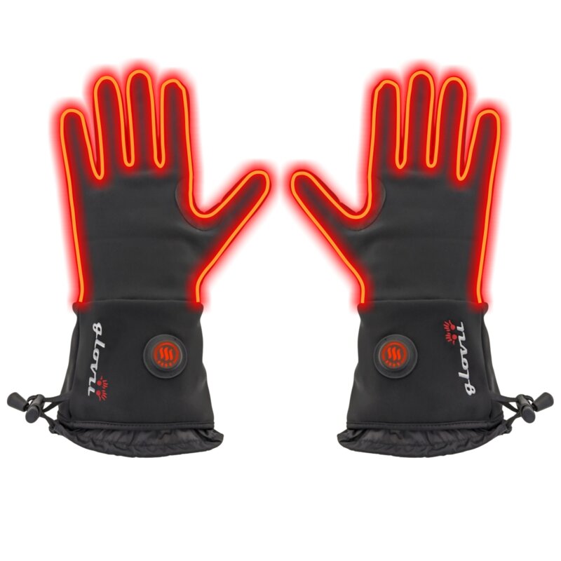 Podgrzewane rękawiczki GLOVII GLW (rozmiar M) Czarny