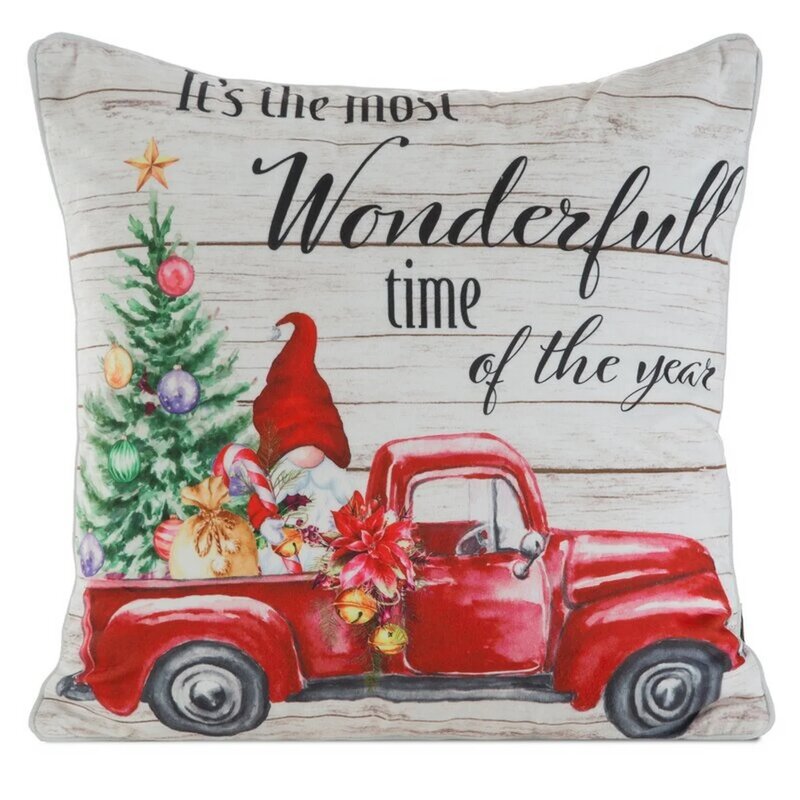 Poszewka EUROFIRANY 459703 45 x 45 cm Czerwony