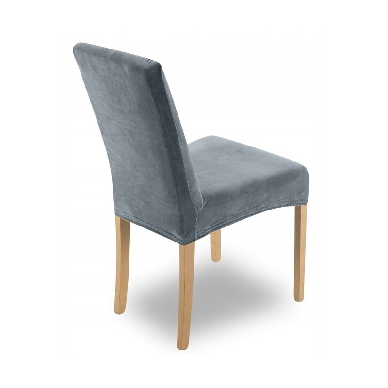 Pokrowiec na krzesło EUROFIRANY D91 457087 (35 x 30 x 55 cm) Stalowy
