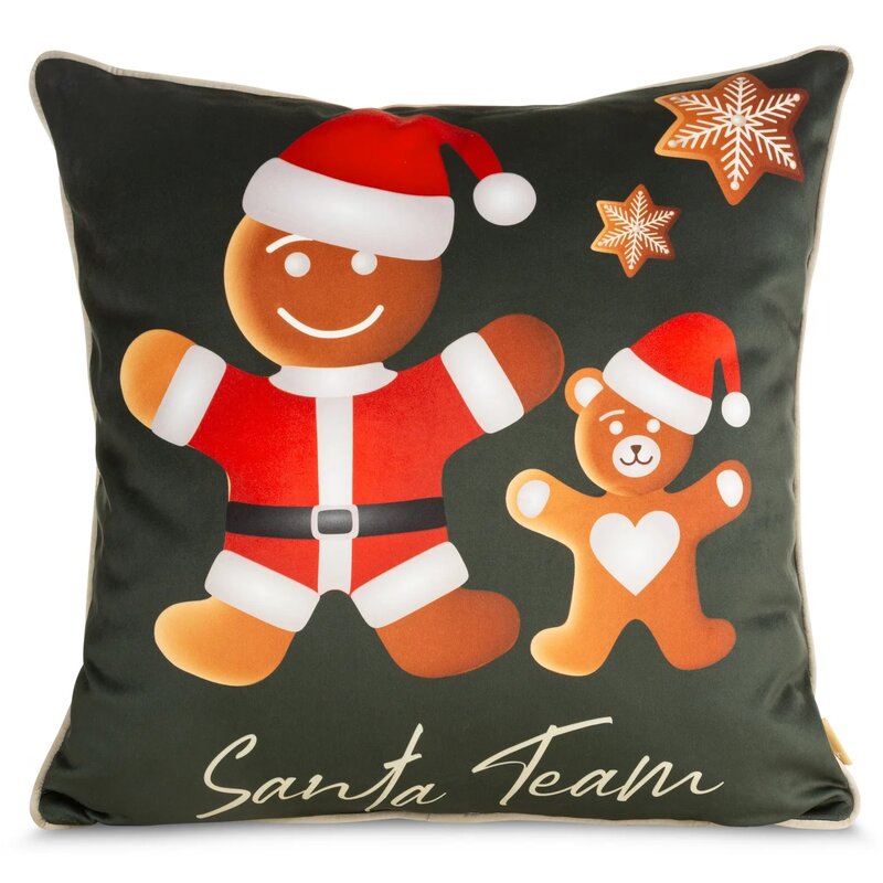 Poszewka EUROFIRANY Giner 60 x 60 cm Zielony