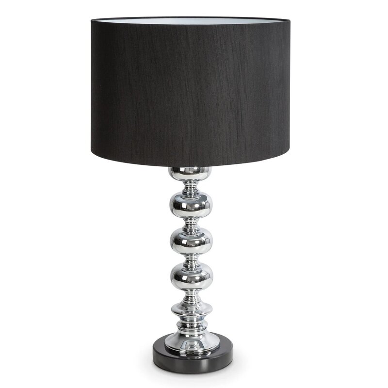 Lampa stołowa EUROFIRANY Niki 01 36 x 23 x 61 cm Srebrny