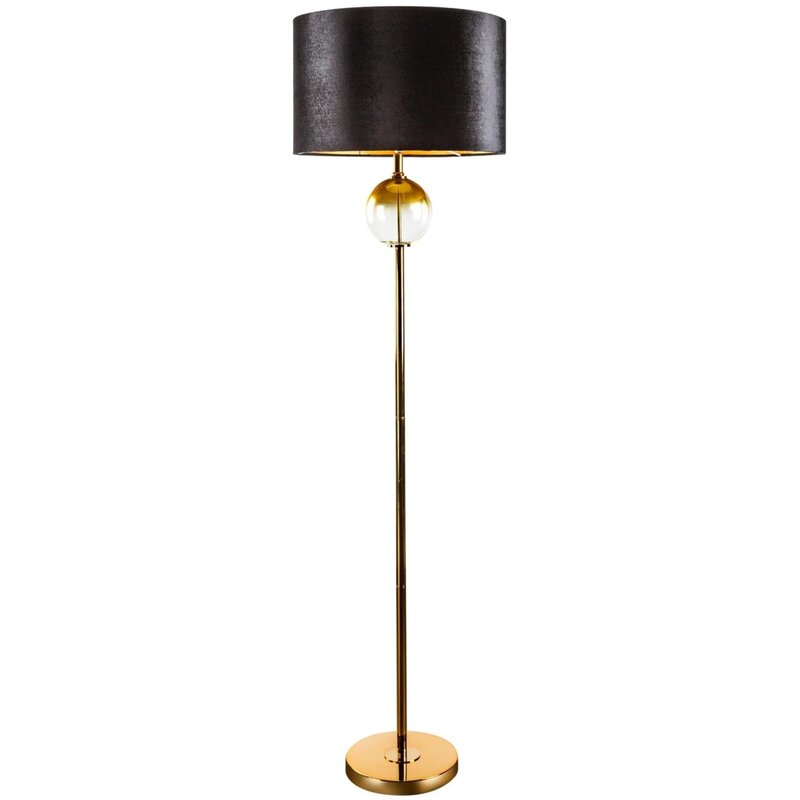 Lampa podłogowa EUROFIRANY Kaja 02 395218 Czarny wysokość 157 cm