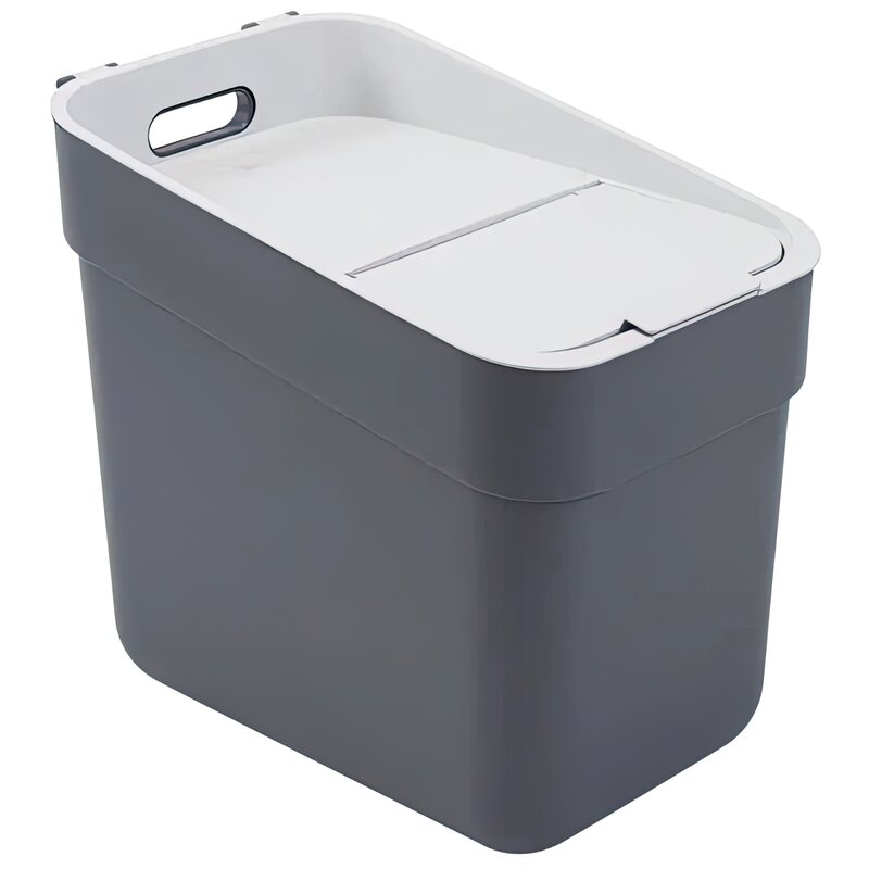 Kosz na śmieci do segregacji CURVER Ready To Collect 20L Ciemnoszary