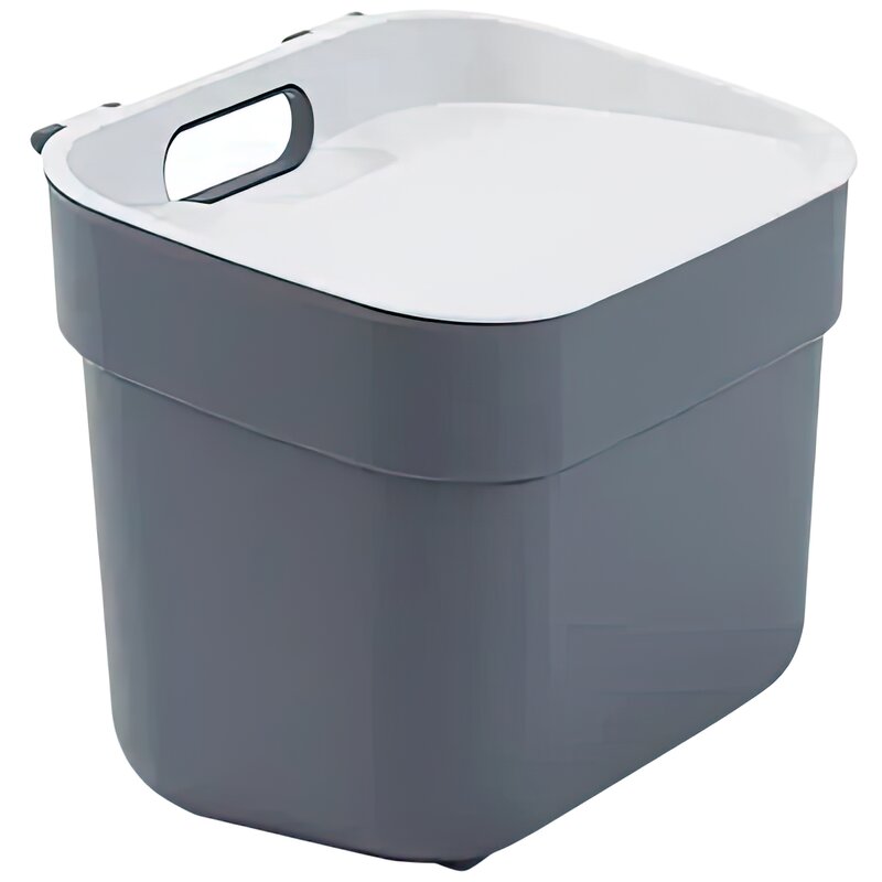 Kosz na śmieci do segregacji CURVER Ready To Collect 5L Ciemnoszary