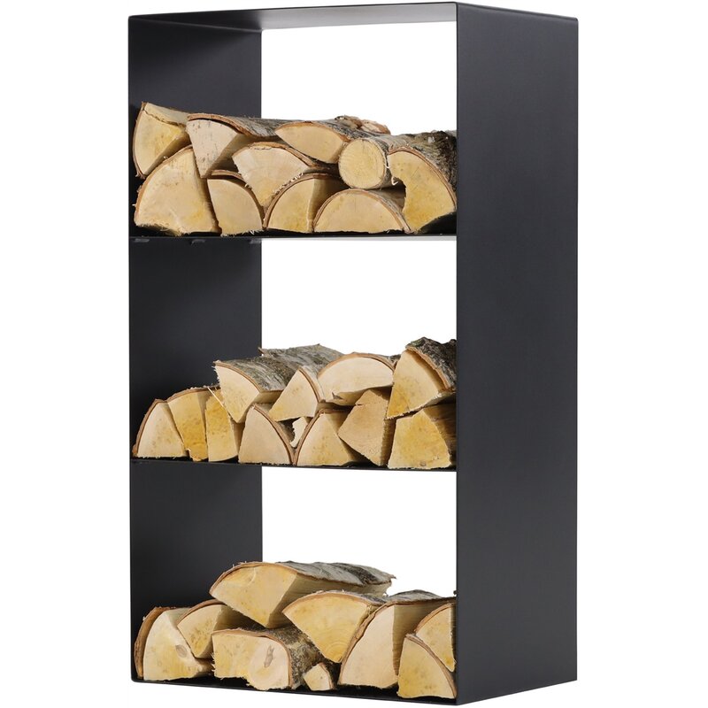 Stojak na drewno MAGNUS P-REG-0R147-00000 Czarny 75kg