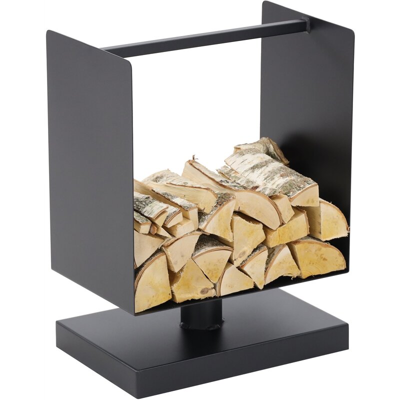 Stojak na drewno MAGNUS P-REG-0R134-00000 Czarny 43kg