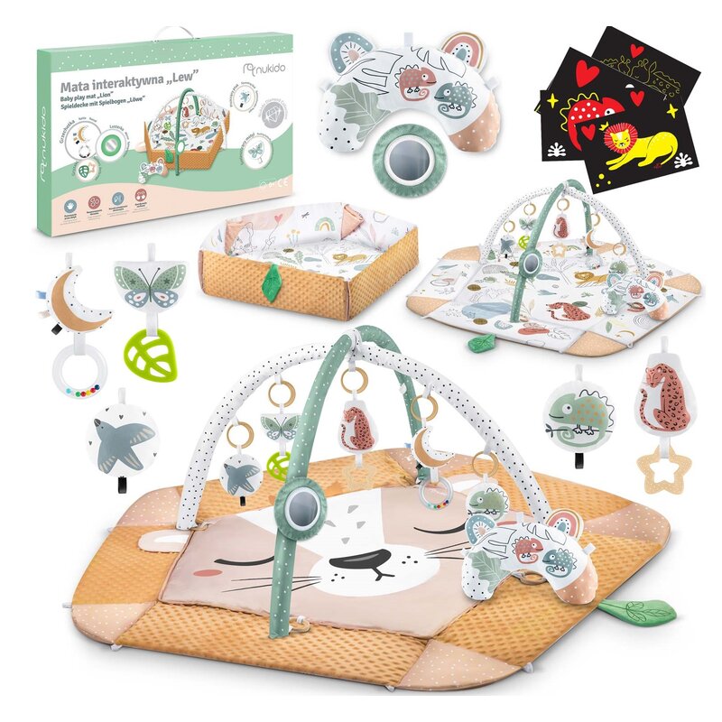 Mata edukacyjna NUKIDO Lew 730101