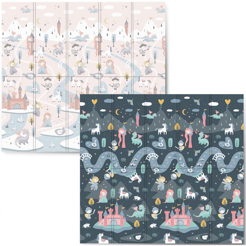 Mata piankowa NUKIDO Składana NK-340 200 x 180 cm