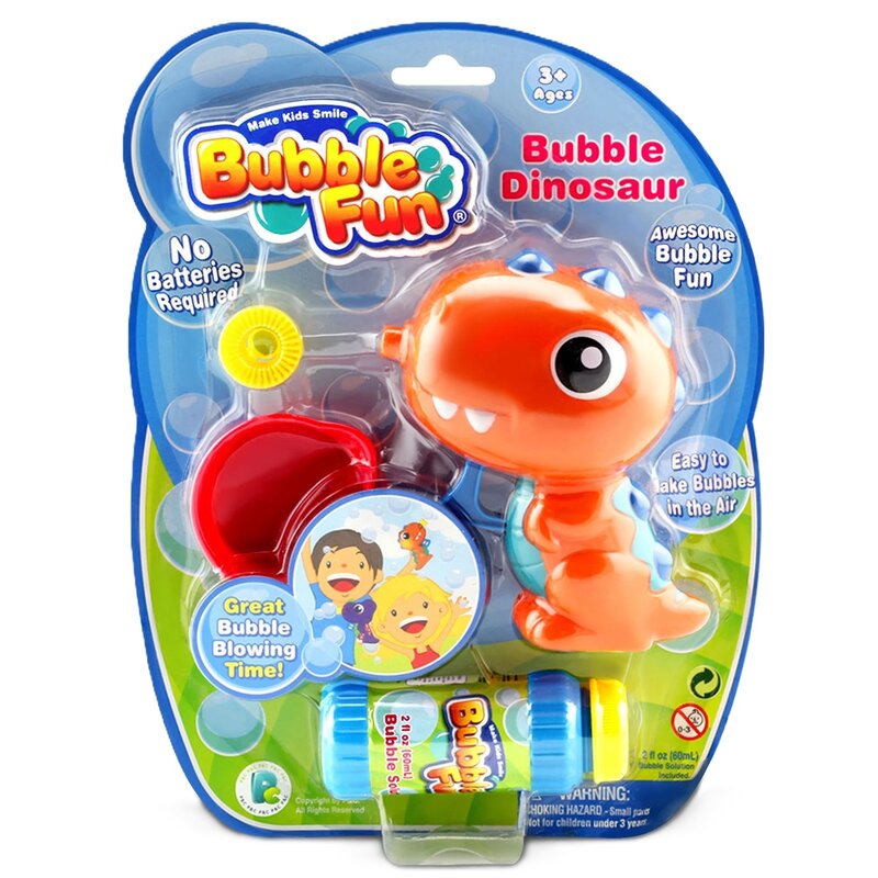 Zabawka RICOKIDS Maszyna do baniek Dinozaur + Płyn RK-905