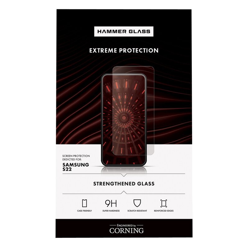 Szkło hartowane HAMMER GLASS Corning do Samsung Galaxy S22
