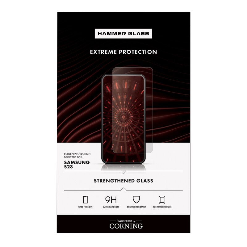 Szkło hartowane HAMMER GLASS Corning do Samsung Galaxy S23