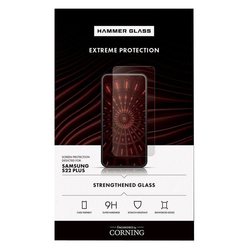 Szkło hartowane HAMMER GLASS Corning do Samsung Galaxy S22 Plus