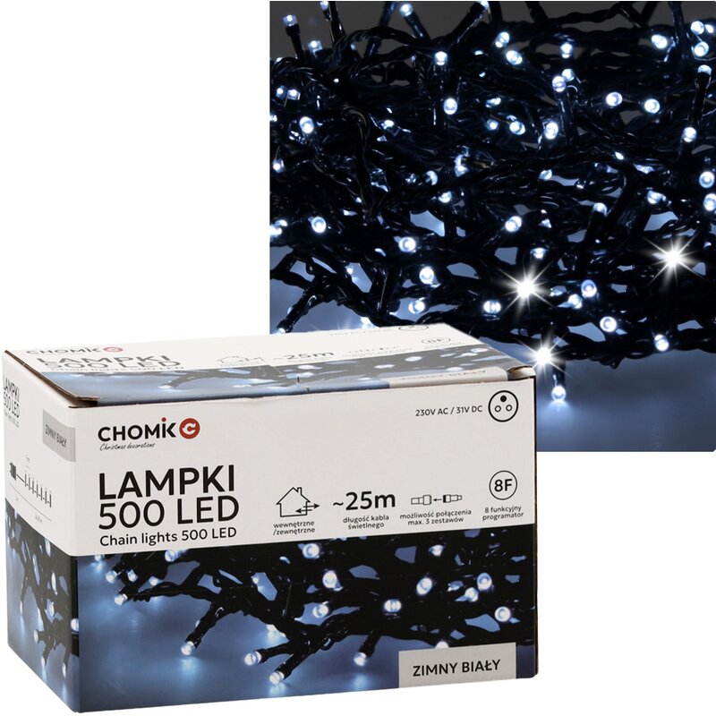 Lampki choinkowe LED EXTRALINK EX.73288 25 m Sieciowe