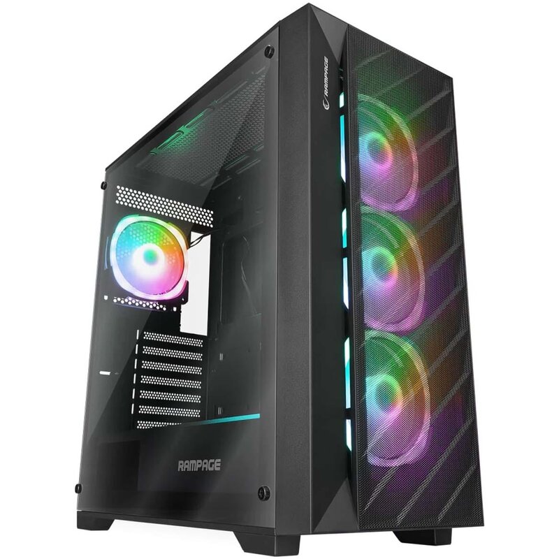 Rampage Prime Mesh ARGB Black