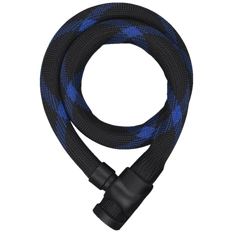 Zapięcie rowerowe ABUS Ivera Steel-O-Flex 7200/85 Linka Czarny + uchwyt RBU