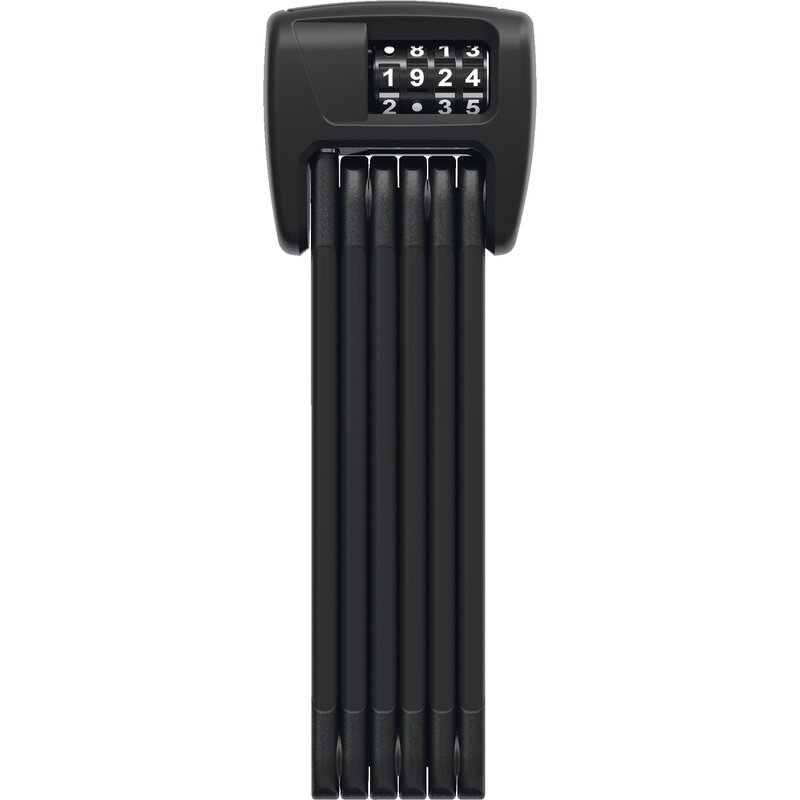 Zapięcie rowerowe ABUS Bordo Combo 6000C/90 + SH Folding lock Składane Czarny