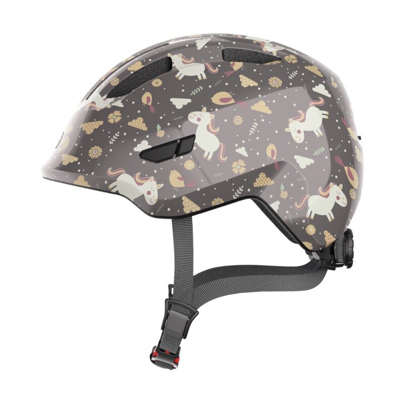 Kask rowerowy ABUS Smiley 3.0 Horse Brązowy dla Dzieci (rozmiar S)