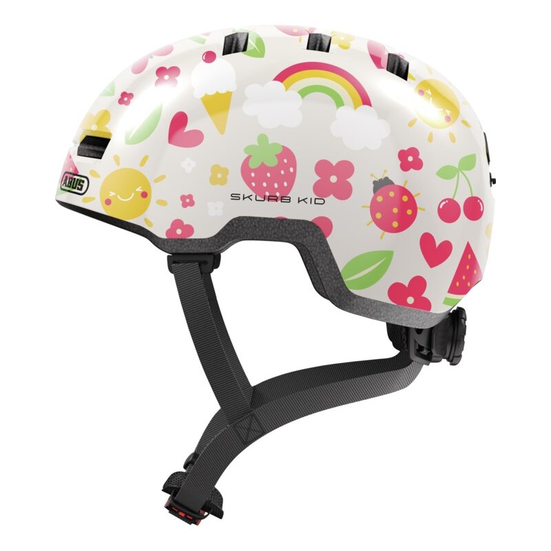 Kask ABUS Skurb Kid Summer Kremowy dla Dzieci (rozmiar M)