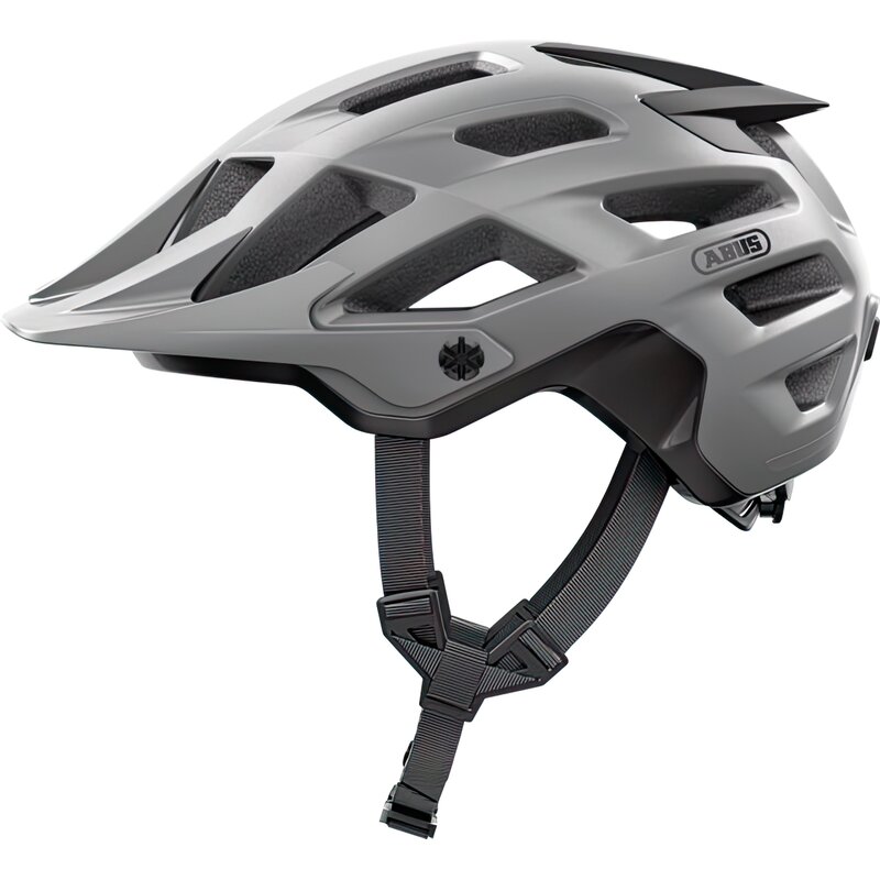 Kask rowerowy ABUS Moventor 2.0 Srebrny MTB (rozmiar M)