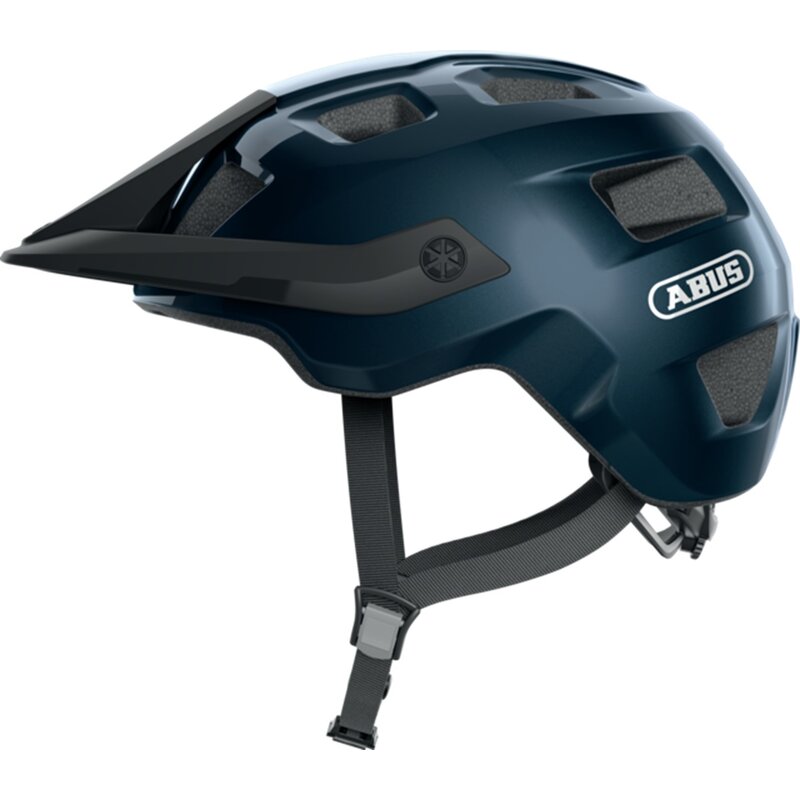 Kask rowerowy ABUS Motrip Midnight Niebieski (rozmiar M)